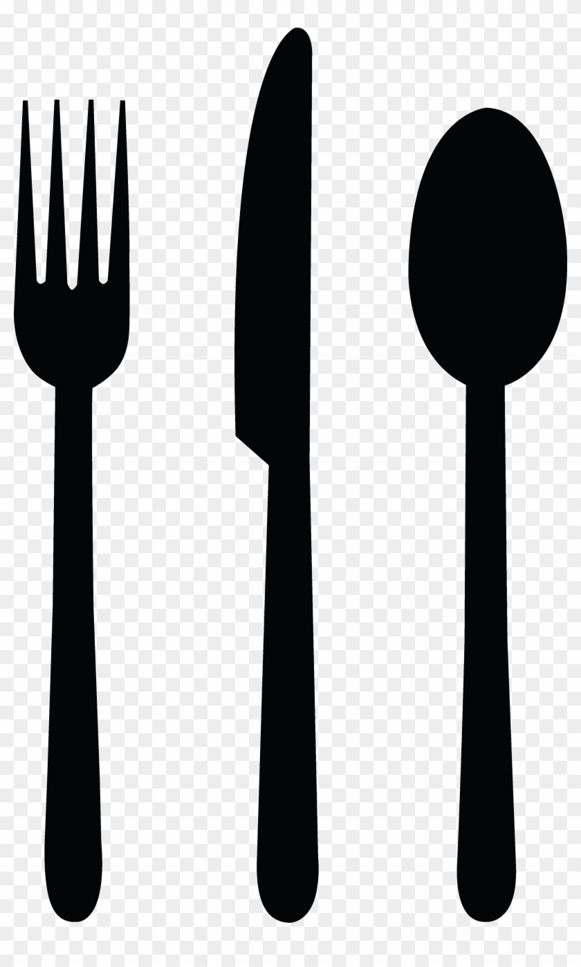 Fork Clipart - Fork Spoon Knife Clipart #170829