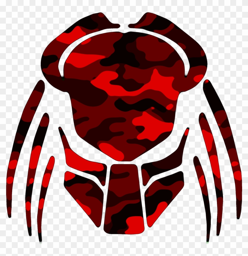 Cybergoth Cut Red Camo Image - Predator Tribal #170864