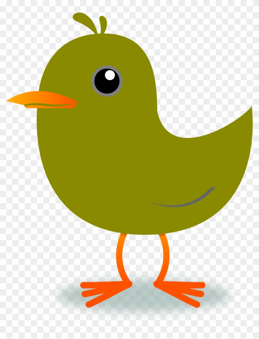 Twitter Bird Tweet Tweet 48 1969px 204 - 2 Little Dicky Birds Clipart #170868