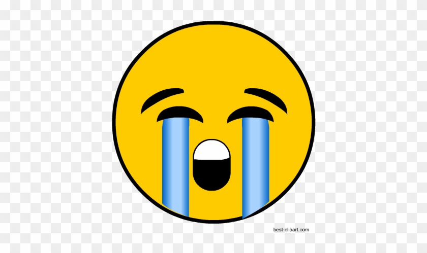 Crying Emoji, Free Clip Art - Frosted Window Transfer Mandatory Symbol #170872