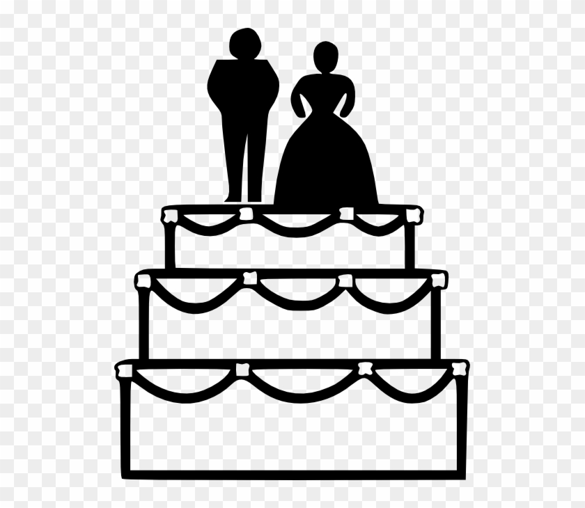 Cake Clip Art - Wedding Cake Clipart #170893