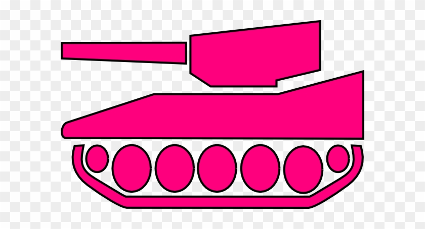 Hot Pink Tank Clip Art At Clkercom Vector Online Royalty - Clip Art #170895
