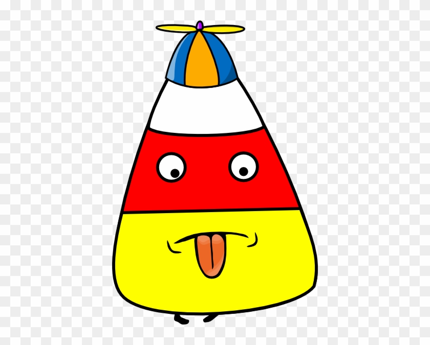 Candy Corn Kid Clip Art - Crazy Hat Clip Art #170905