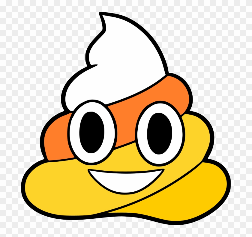 Poop Emoji Coloring Pages - Full Size PNG Clipart Images Download