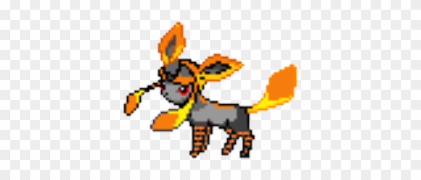 Candy Corn Glaceon - Pixel Art #170966