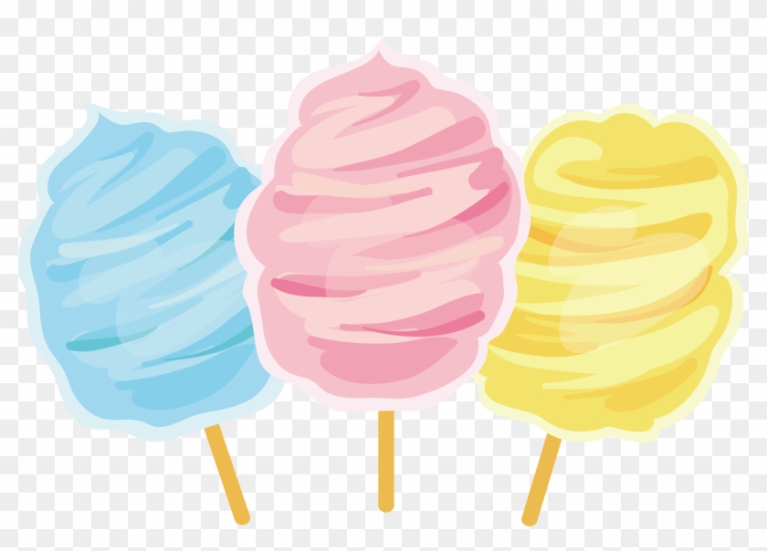 Cotton Candy Lollipop Zefir - Cotton Candy #170977