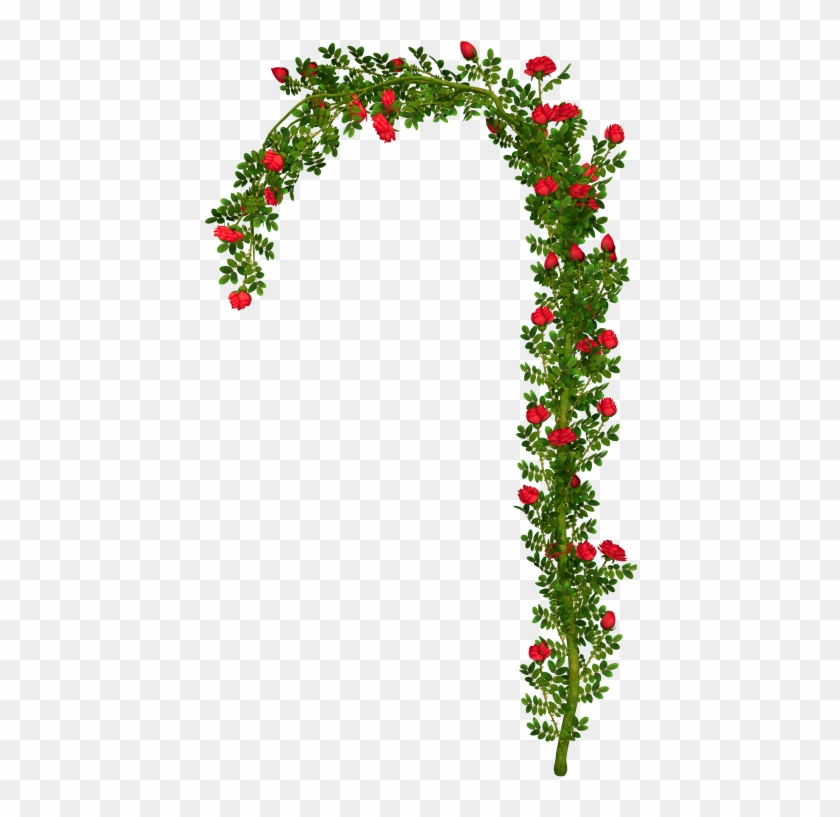 Rosebush Arch Element Png Clipart Picture - Rose Bush Png #171085