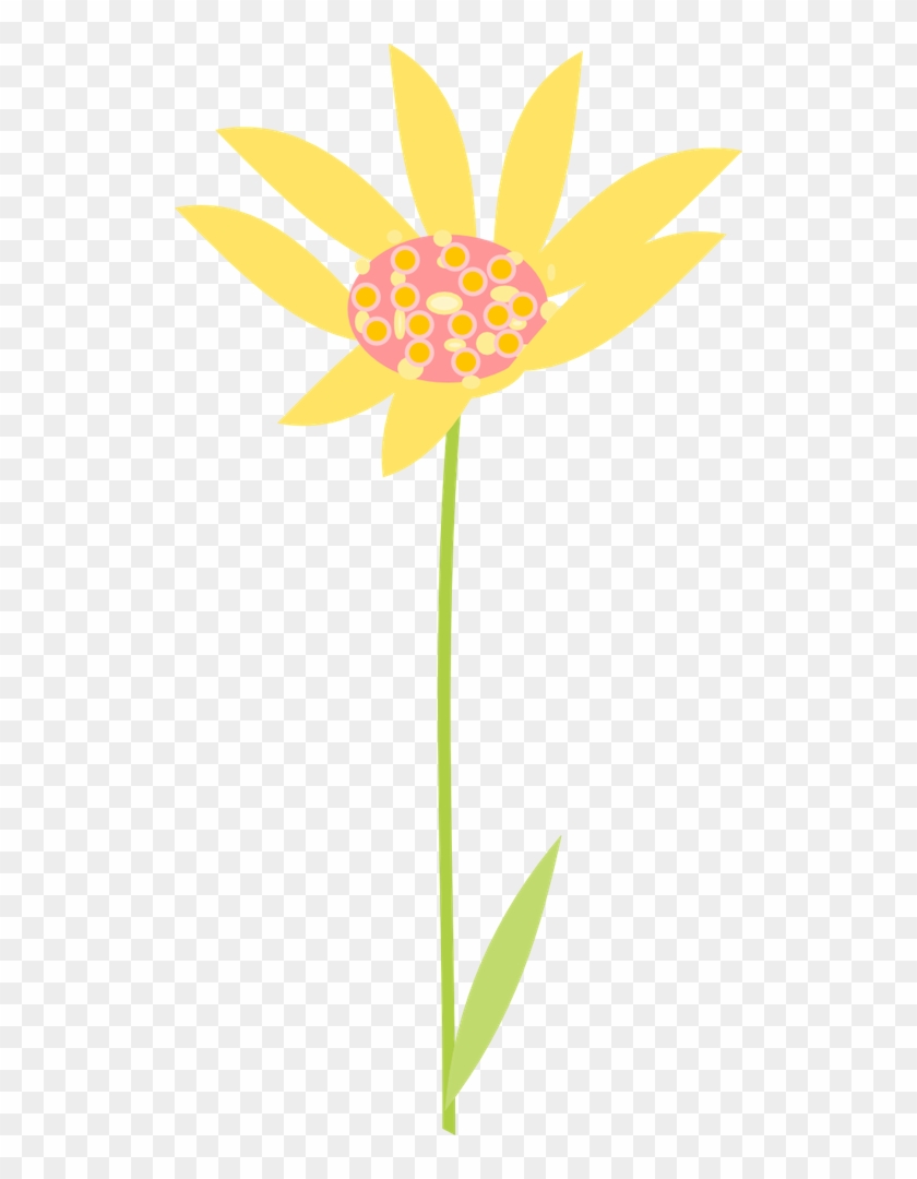 Yellow Scrap Flower Png - Portable Network Graphics #171099