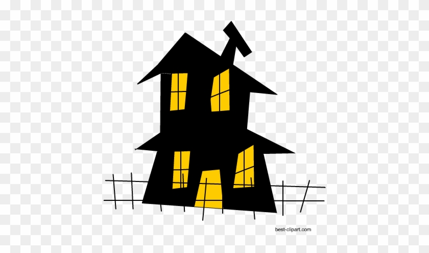 Haunted House Clip Art Image - House #171115