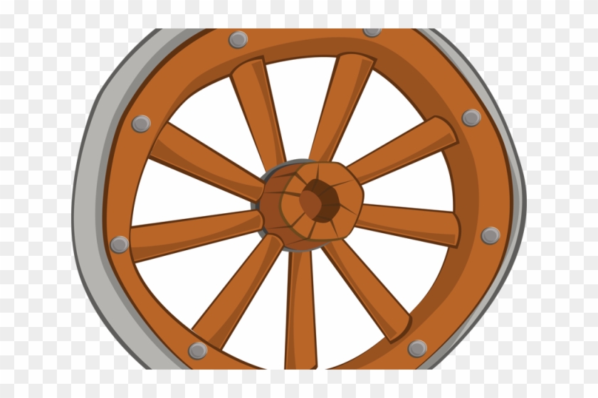 Cowboy Clipart Wheel - Wagon Wheel Clip Art #171128