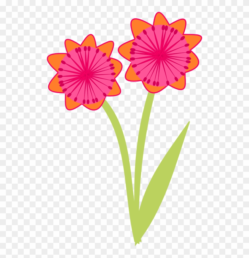 Free Pink Scrap Flower - Blumen Png Clipart #171142