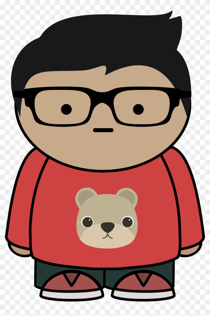 Boy With Glasses Clipart - Cartoon Characters With Glasses #171201