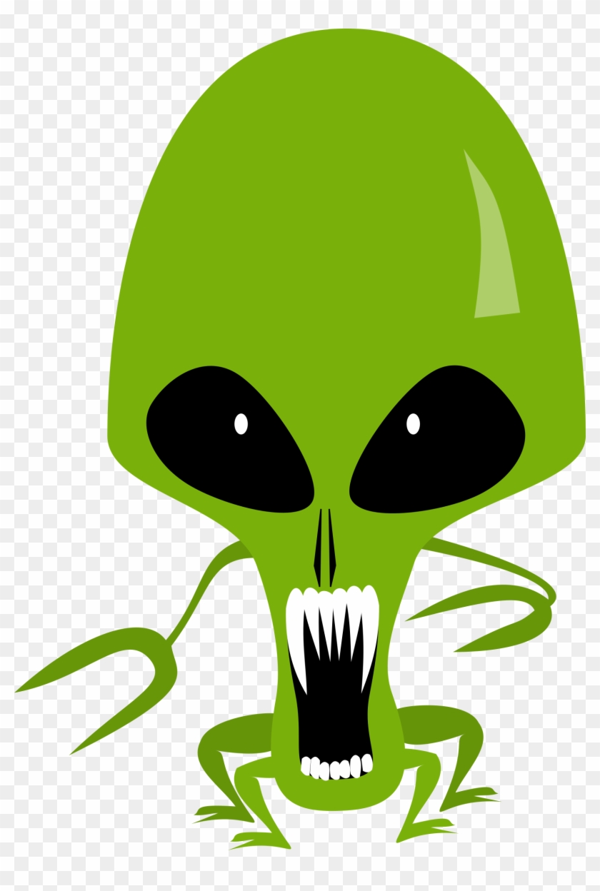 Clipart Alien Openclipart - Alien Vector Png #171227