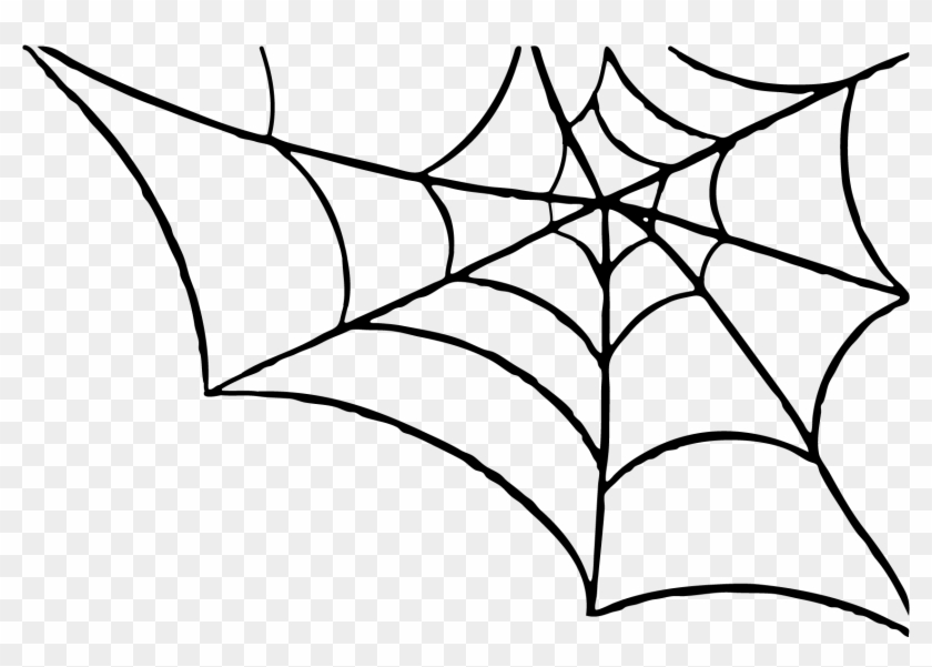 Halloween Spider Web Clipart Clipart Kid - White Spider Web Png #171235