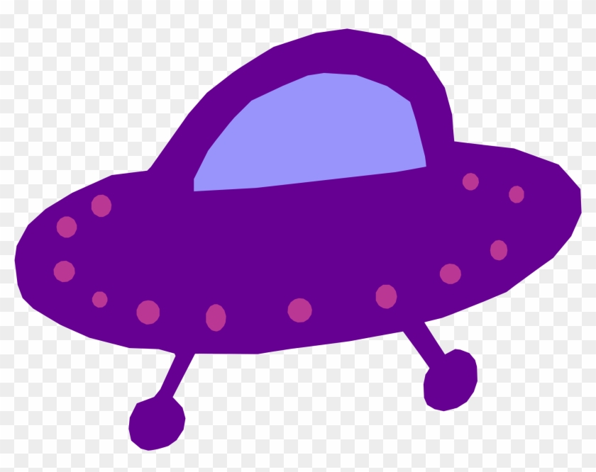 Purple Refixed - Ufo Clipart #171271