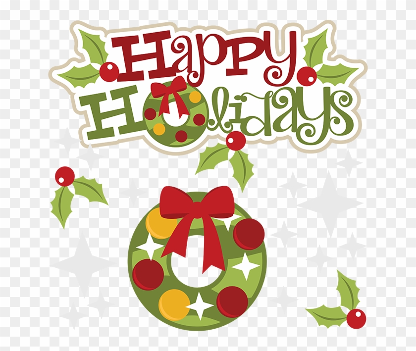 Happy Holiday Clip Art - Happy Holidays Clip Art #171276