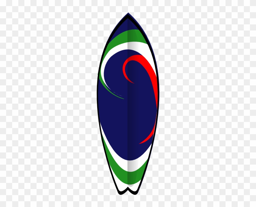 Surfboard Clip Art - Clip Art #171298