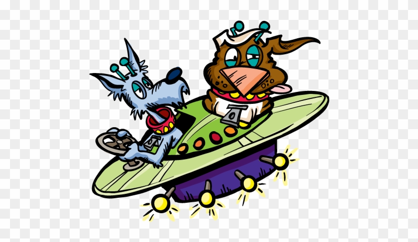 Zandf Ufo - Cartoon #171370