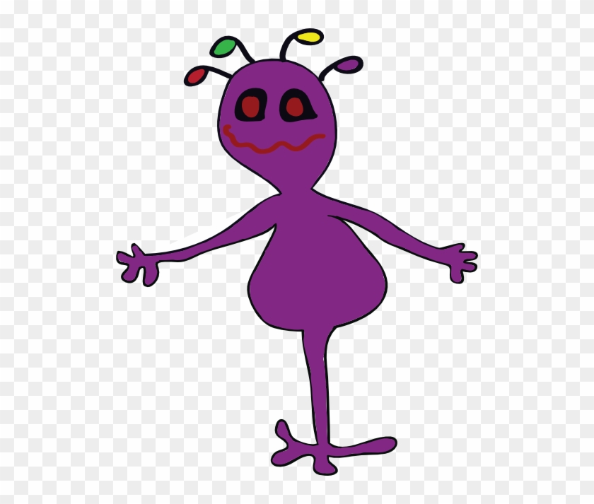 Free Alien Clipart - Public Domain Clipart Number Png #171386