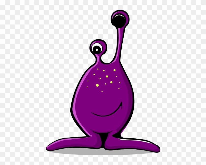 Purple Alien Clip Art At Vector Clip Art - Clipart Aliens #171439