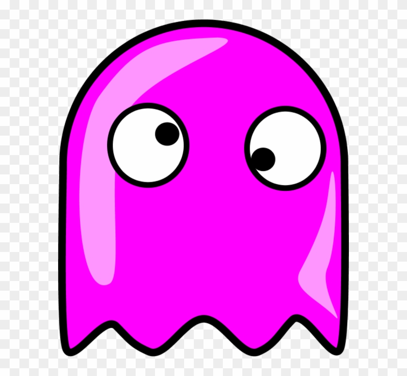 Pacman Ghost Clipart - Pacman Ghost Transparent Png #171500