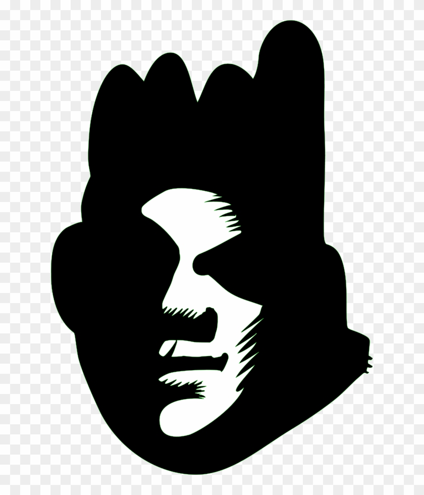 Graffiti - Clipart - Black Face Clipart #171574