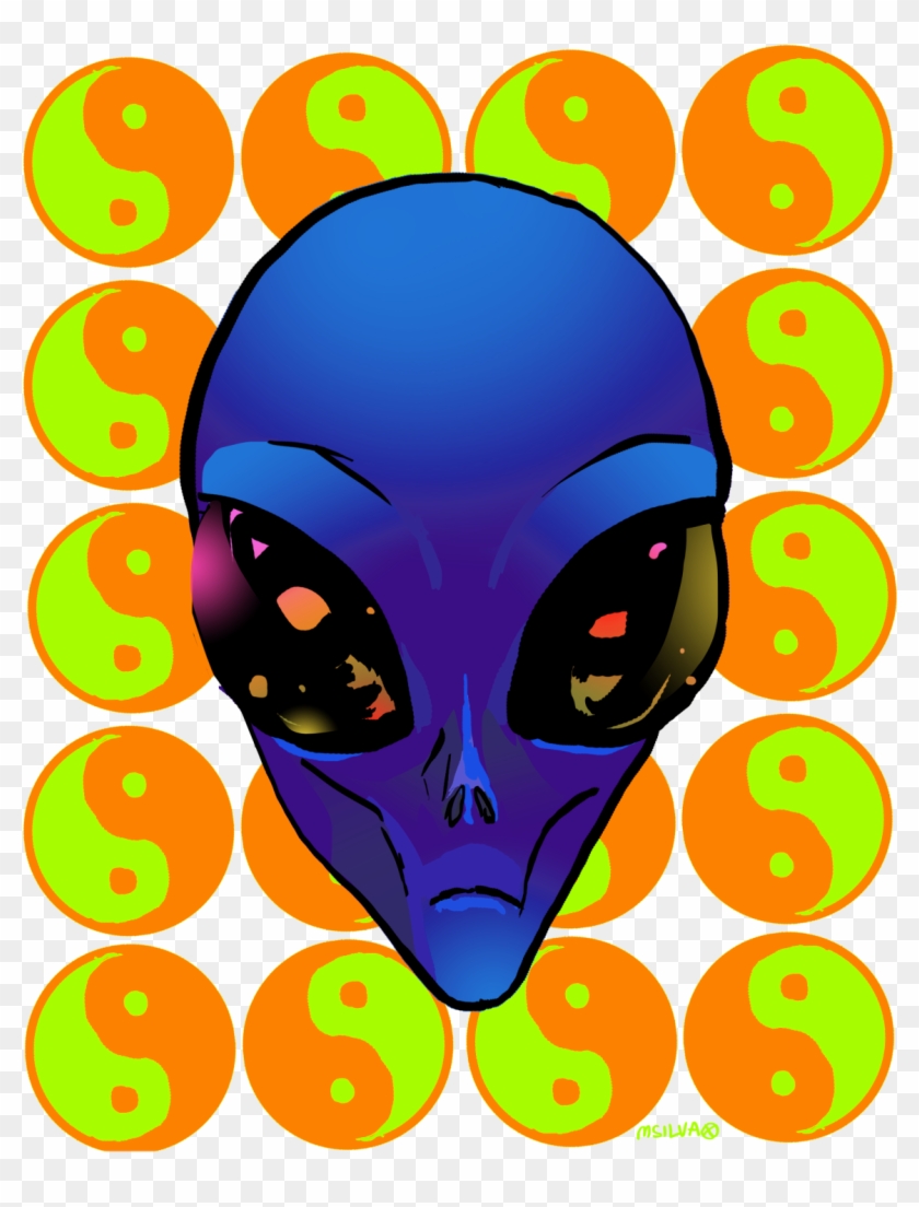 Mini Space Alien - Illustration #171609
