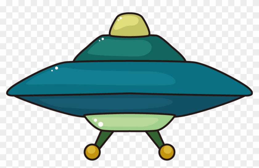 Unidentified Flying Object Cartoon Clip Art - Alien Spaceship Cartoon Png #171611