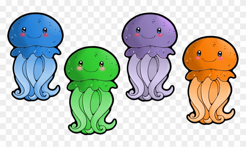 Cute Jellyfish Clipart Free Images - Jellyfish Images Clip Art #171619