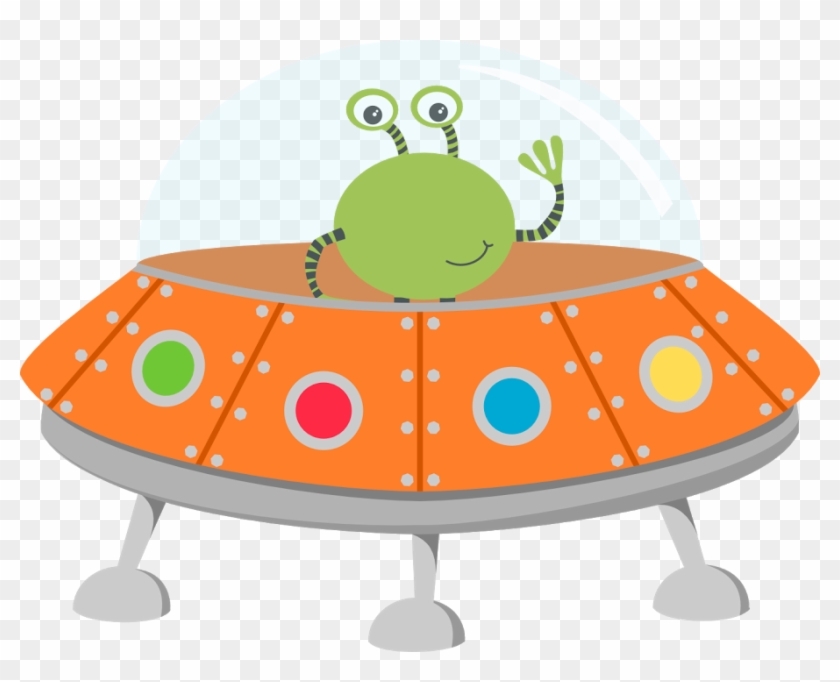 Space - Crayon Alien Clipart #171678
