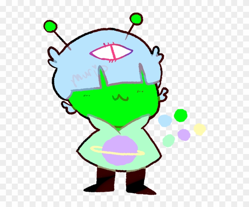 Pastel Alien By Spacescoob - Cartoon #171698