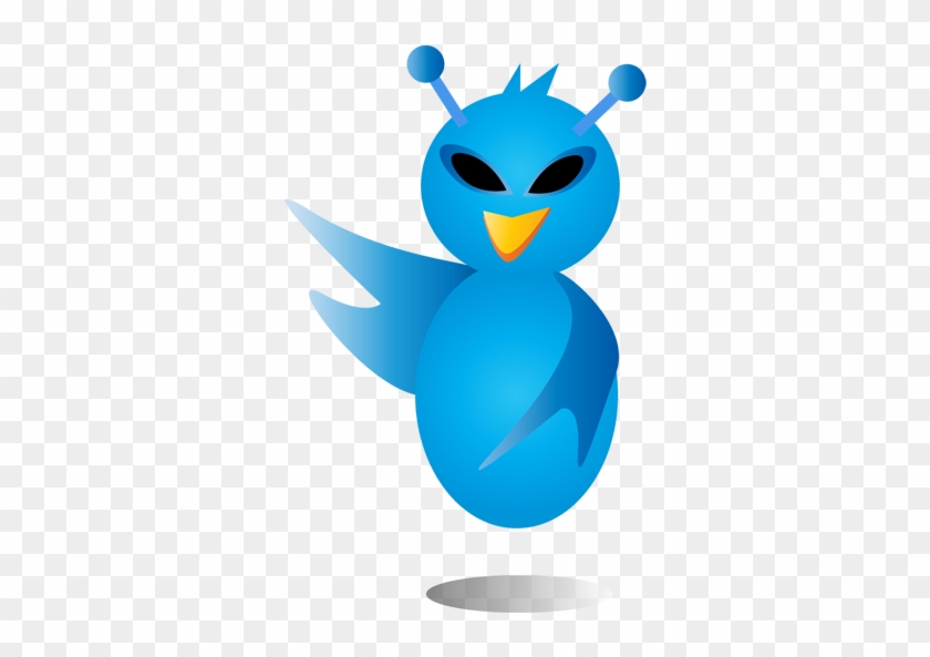 Alien Bird Icon Png - Blue Birds Icon Png #171743