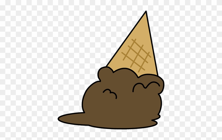 Dropped Ice Cream - Dropped Ice Cream Cartoon - Free Transparent PNG  Clipart Images Download