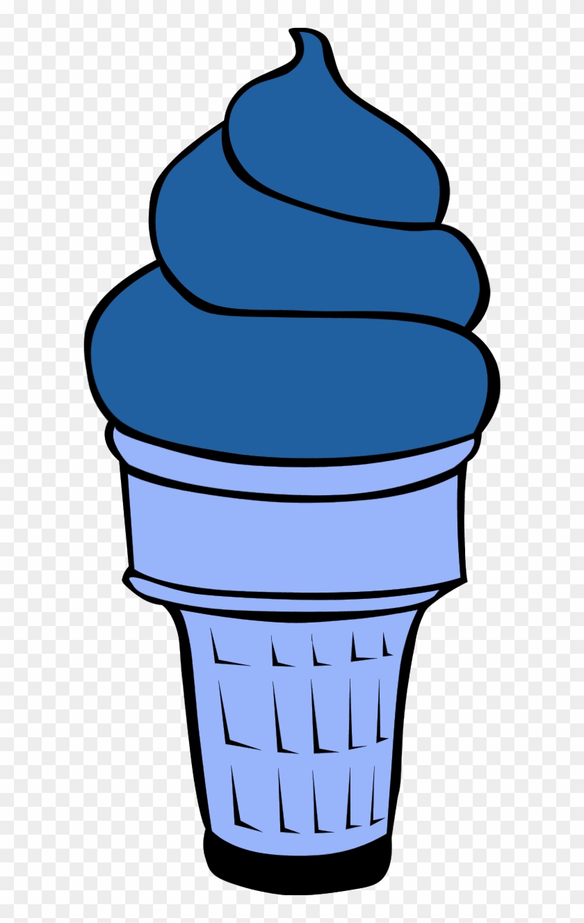 Ice Cream Cone For Fast Food Menu Clipart - Ice Cream Cone Clip Art #171853