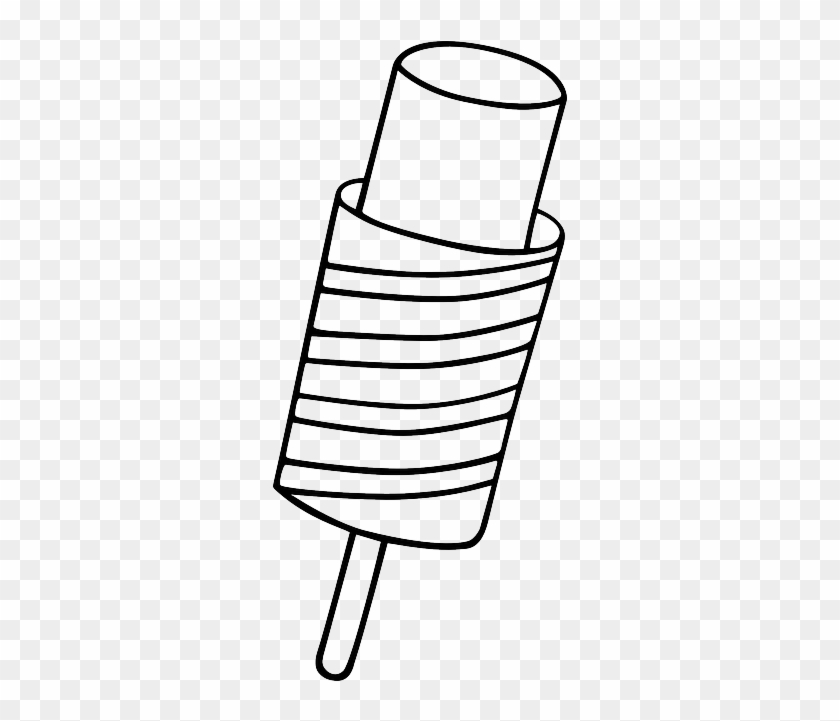 Dessert Popsicle, Lollipop, Ice Cream, Food, Dessert - Ice Cream Sundae Drawing #171856