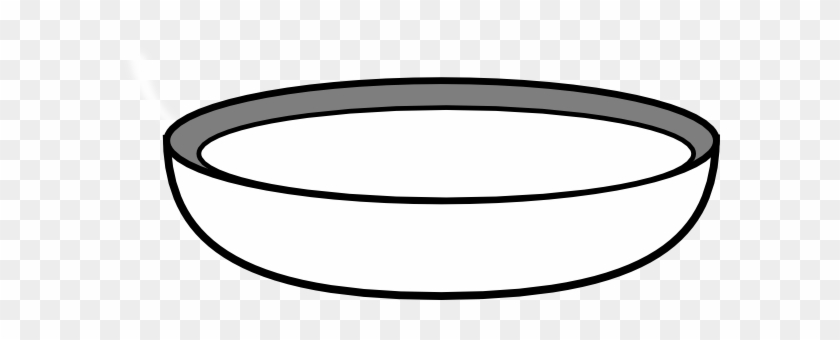 Black And White Bowl Clipart - Bowl Black And White #171859