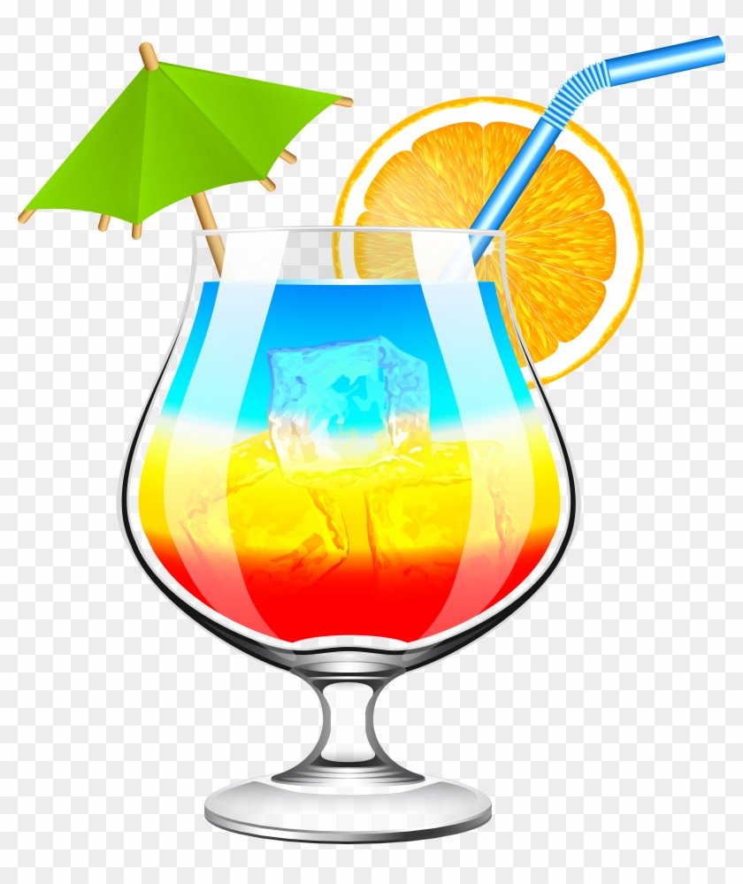 Summer Cocktail Transparent Png Clip Art Image - Summer Cocktail Transparent Png Clip Art Image #171915