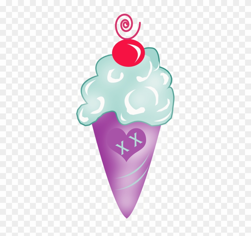 Kawaii-icecreamcone By 7hunters On Deviantart - Kiwaii Ice Cream Png #171922
