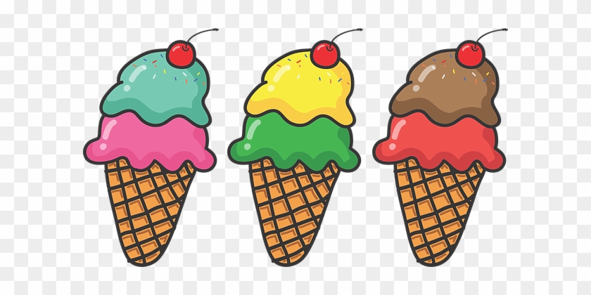 Ice Cream, Dessert, Chocolate Taste - Ice Cream Cone Clip Art #171926