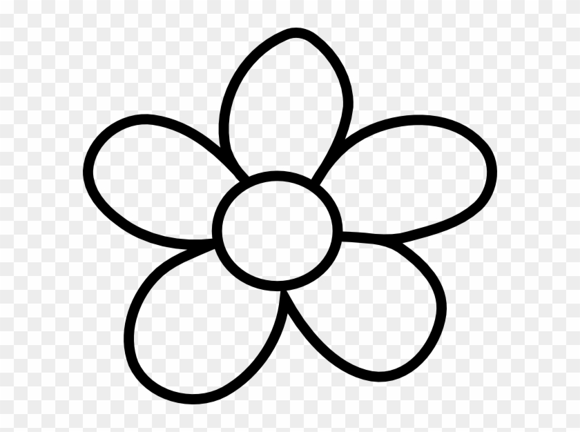 Flower Clipart Black And White Free Many Interesting - Flower Clipart Black And White #171999
