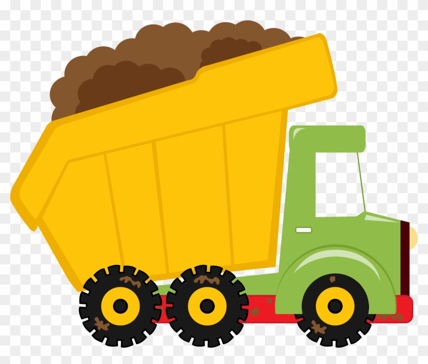 Loaded Truck - Dump Truck Clipart #172066