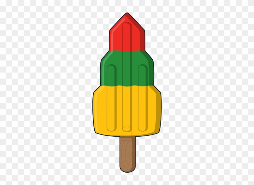 Ice Cream Sundae Clipart - Ice Lolly Cartoon Vector With Outline #172118