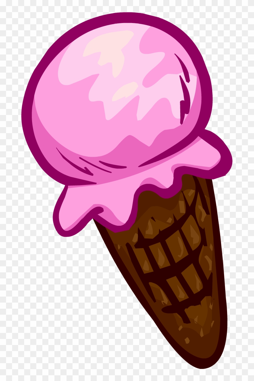 Pink Ice Cream - Club Penguin Ice Cream #172155