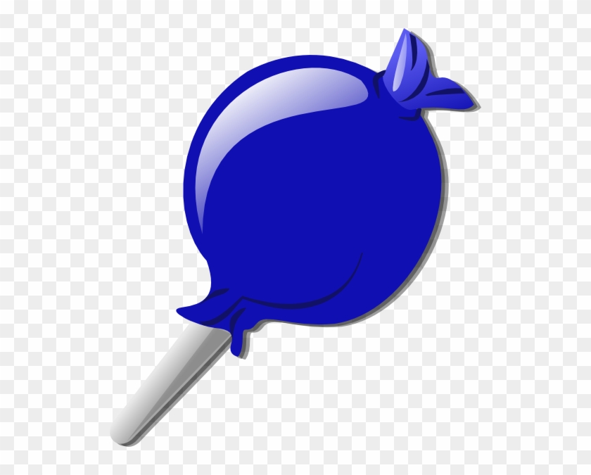 Blue Lolly Clip Art At Clker - Blue Candy Clipart #172161