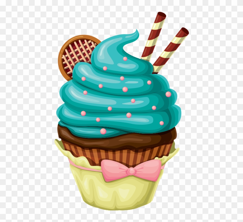 transparent clipart cupcakes