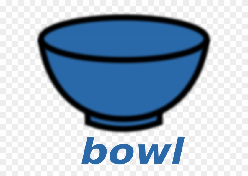 Empty Bowl Clipart - Blue Bowl Clipart #172185