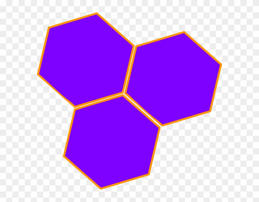 Purple Hive Hex Clip Art At Clker - Hex Clip Art #172197