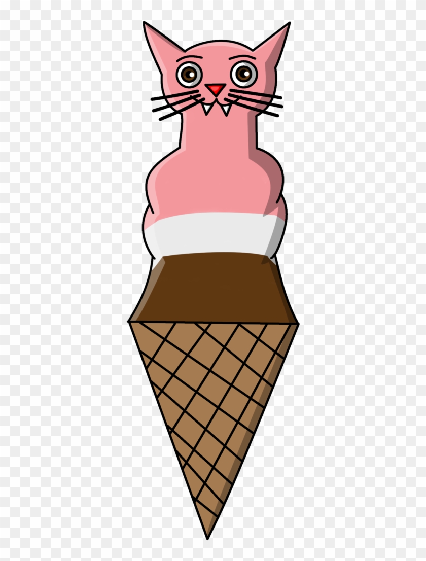 Ice Cream Kitty Anyone - Ice Cream Cone #172274