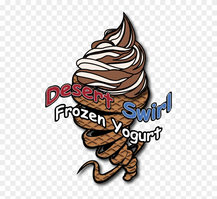 Frozen Clipart Swirl - Desert Swirl Frozen Yogurt #172286