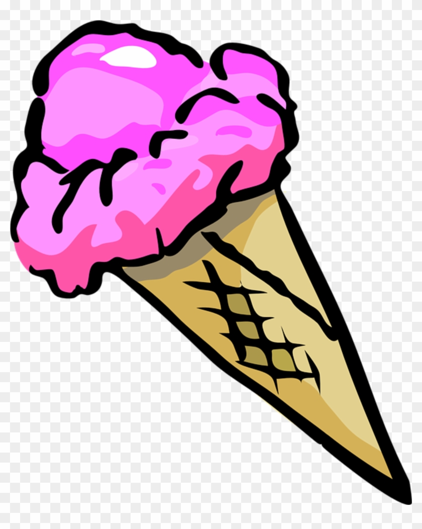 Ice Cream Cones Chocolate Ice Cream Clip Art - Ice Cream Cones Chocolate Ice Cream Clip Art #172354